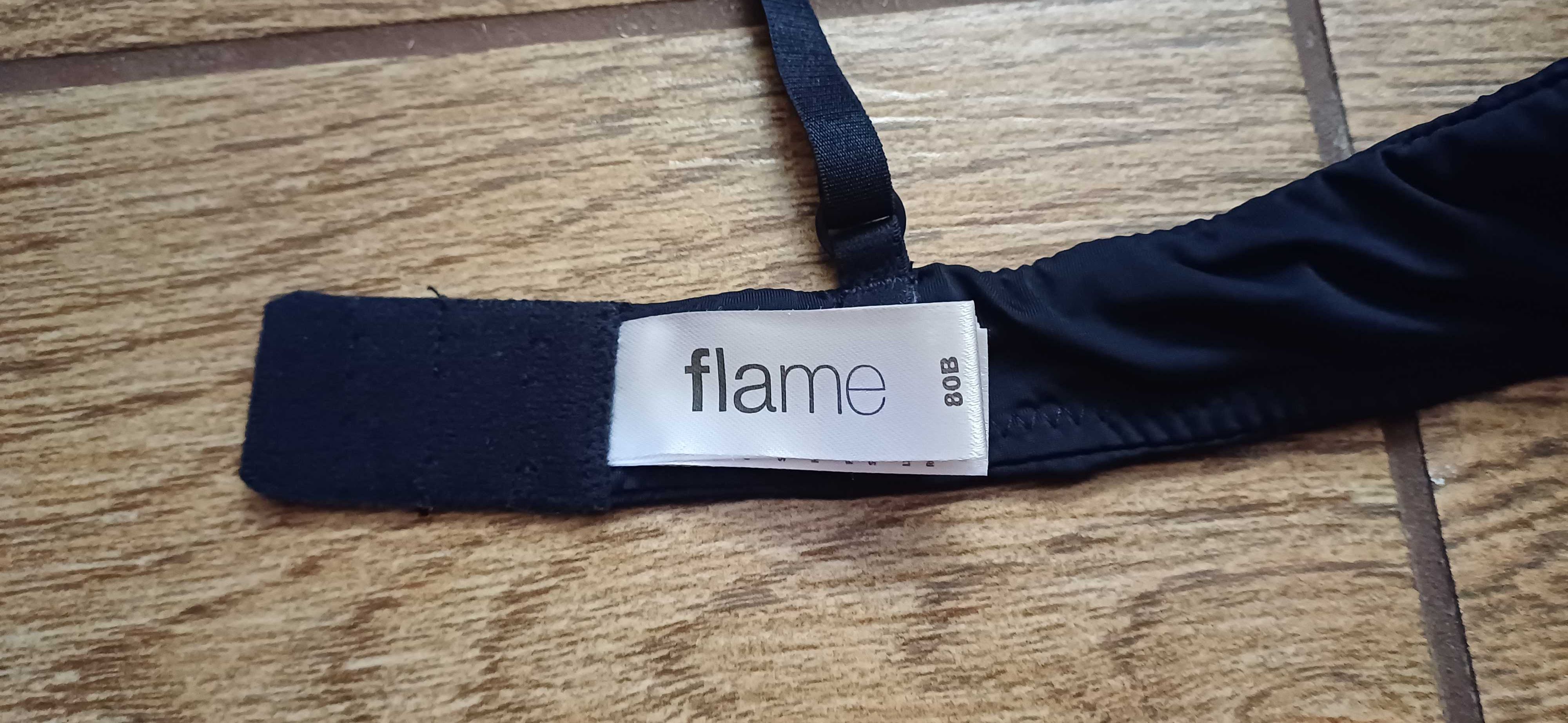 Granatowy biustonosz Flame r. 80 B
