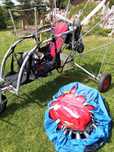 Paralotnia WindTech trajka dwu osobowa, silnik ROTAX 377 +śmigło Vetec