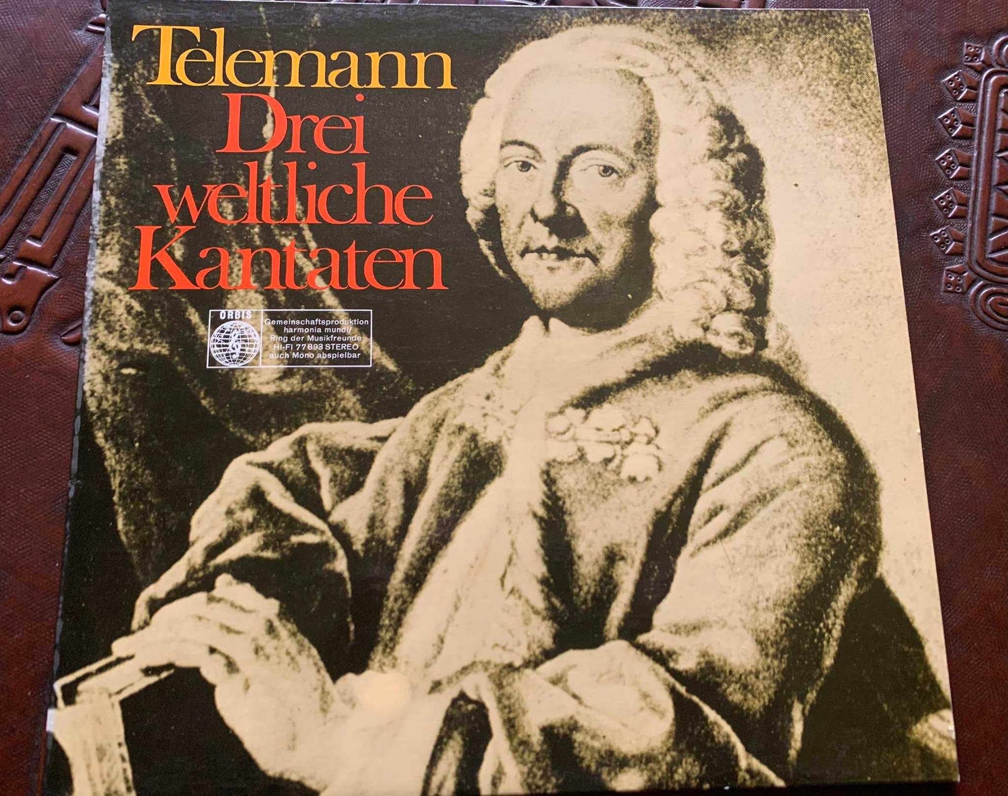Telemann – Drei Weltliche Kantaten - Winyl - stan EX!