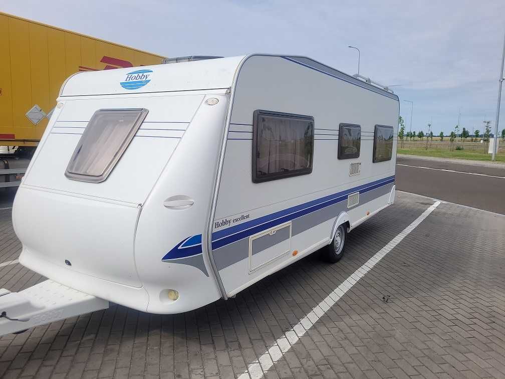Przyczepa kempingowa HOBBY 540 UFE 2008r super stan