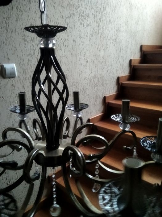 Люстра класична 2 шт. нові вісім лампочок