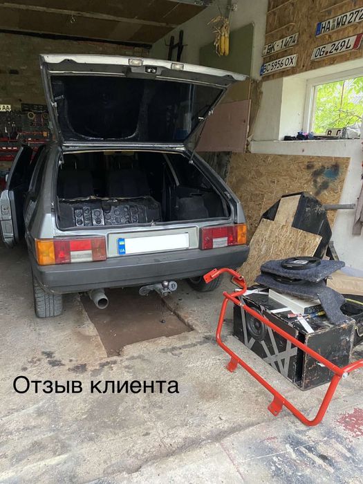 Распорка (растяжка) задних стаканов, усилитель жесткости кузова Samara