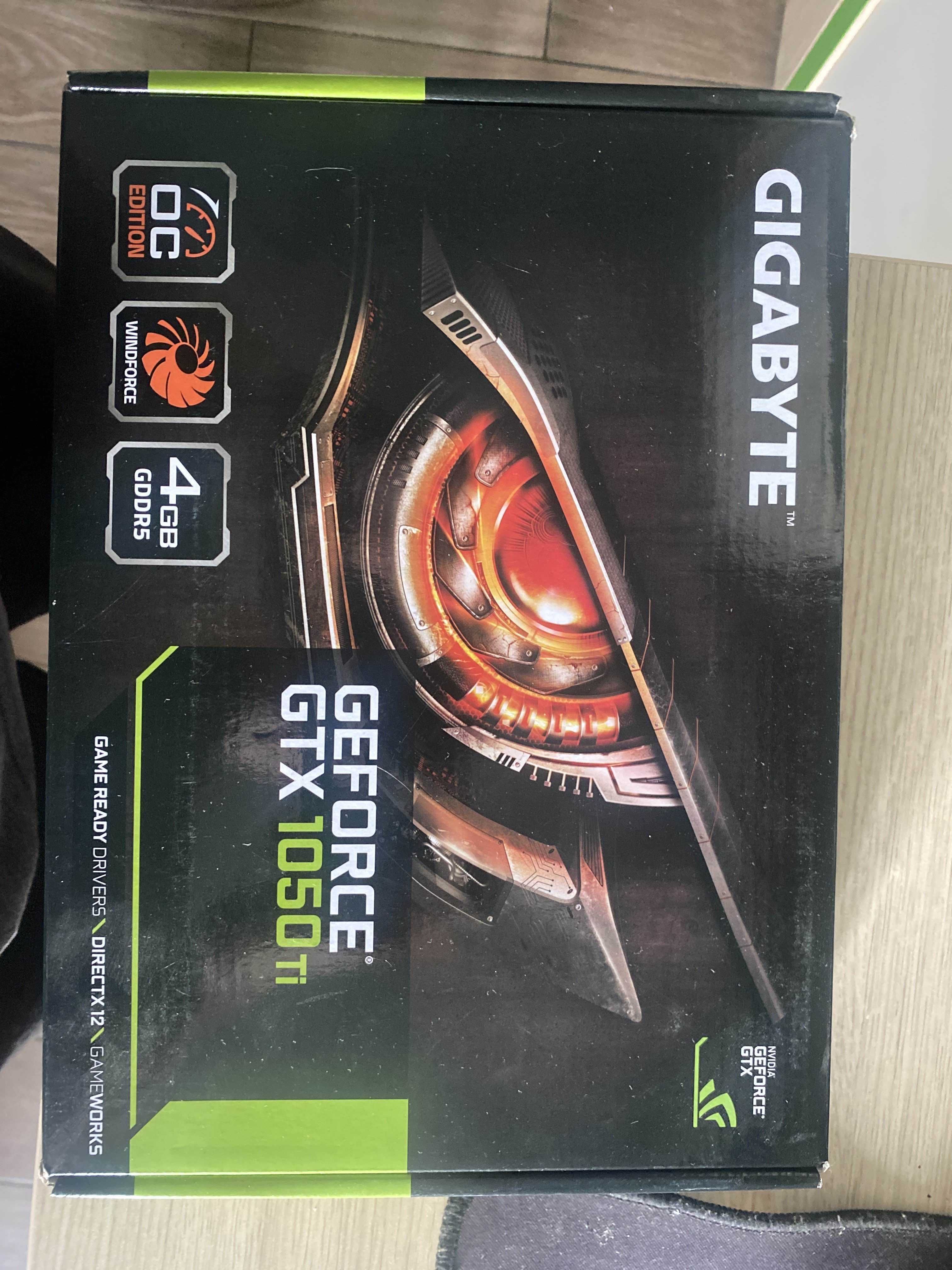 Gigabyte Windforce Gtx 1050 ti oc 4gb