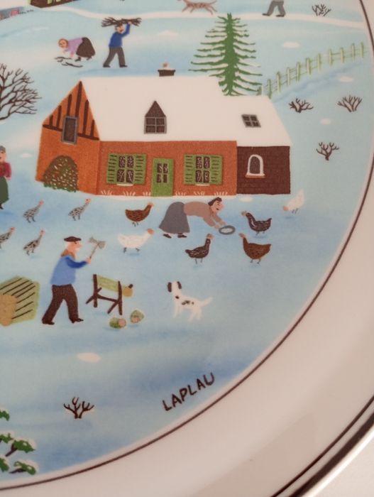 Talerz Villeroy Boch kolekcjonerski 4 pory roku