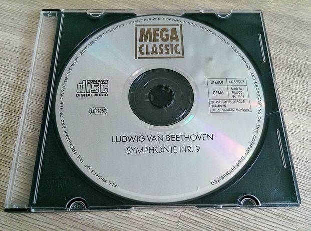 Ludwig van Beethoven Symphonie Symfonia Nr. 9 CD