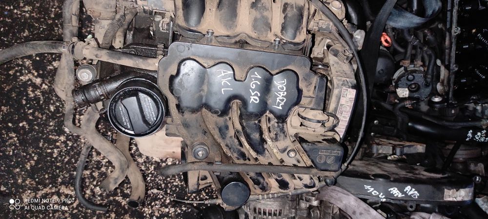 Audi A 3 8 L 1.6 SR Głowica Blok  Misa  Tłok Wał Alternator rozrusznik