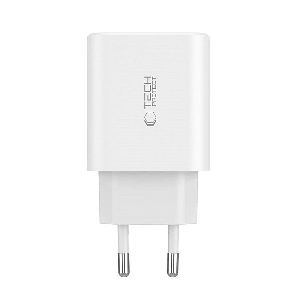Ładowarka Tech-Protect NC30W sieciowa 2x USB-C PD 30W / USB-A QC 3.0 -