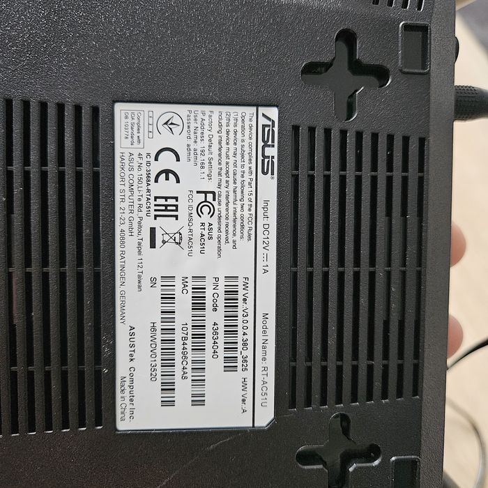 Asus AC750 Dual Band