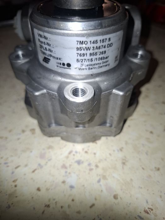 Sprzedam pompe wspomagania ZF do Sharan Galaxy Alhambra