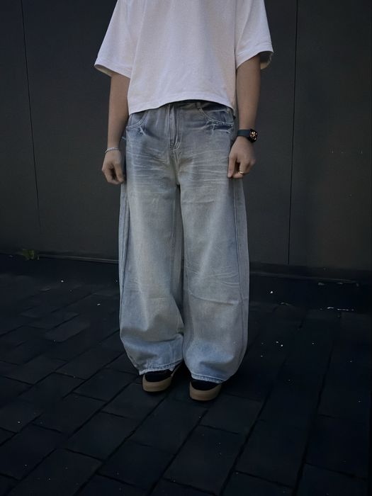 Baggy jeans bershka широкі світлі джинси zara opium oversize sweatpant