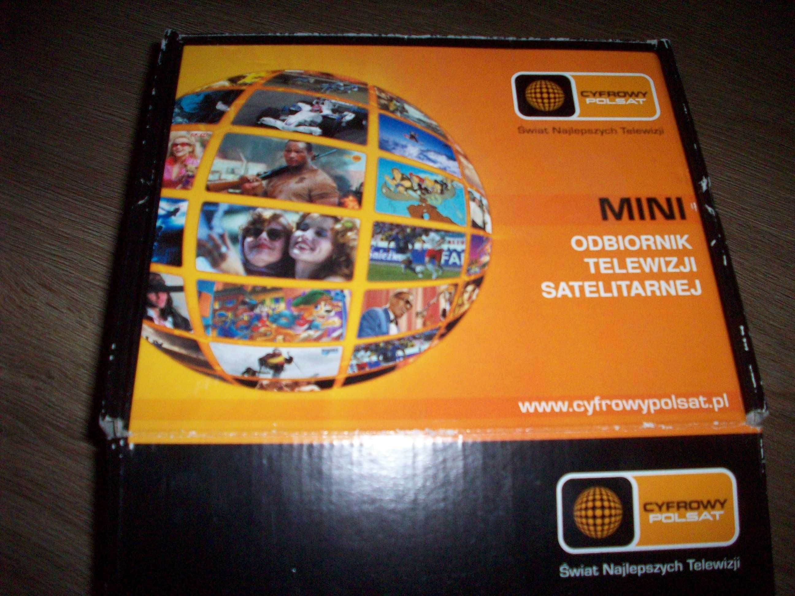 dekoder telewizji satelitarnej tuner mini cyfrowy polsat