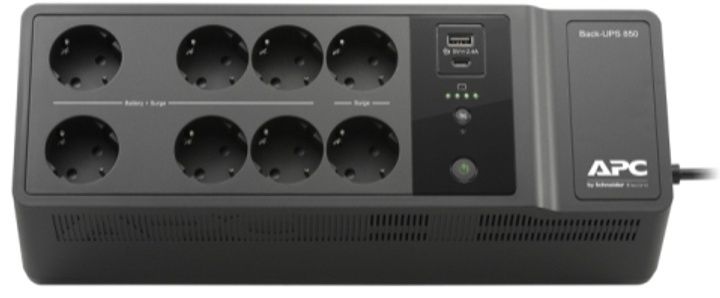 Лінійно-інтерактивне ДБЖ APC Back-UPS 850VA (BE850G2-RS)