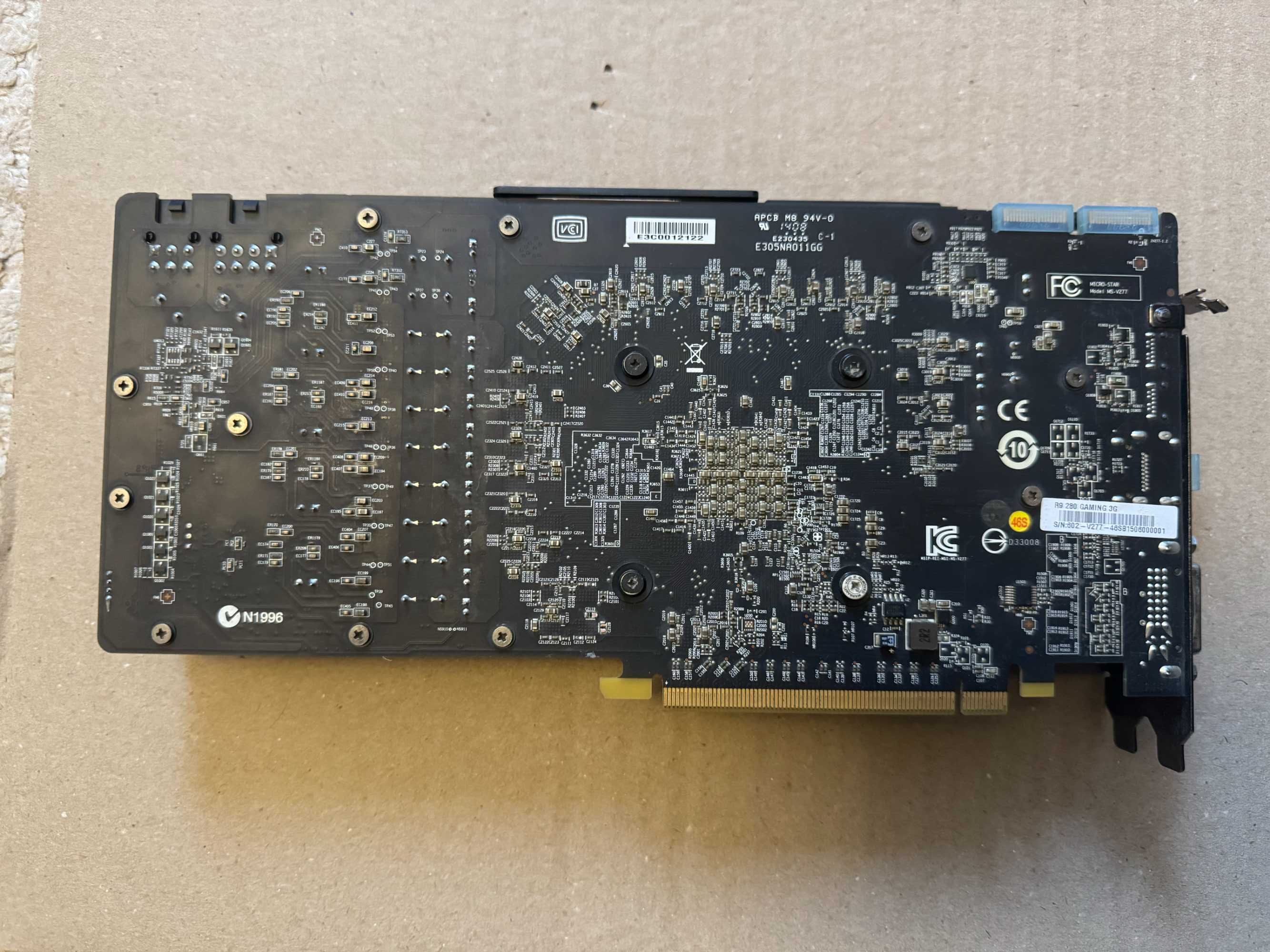 Видеокарта msi r9 280 gaming 3g