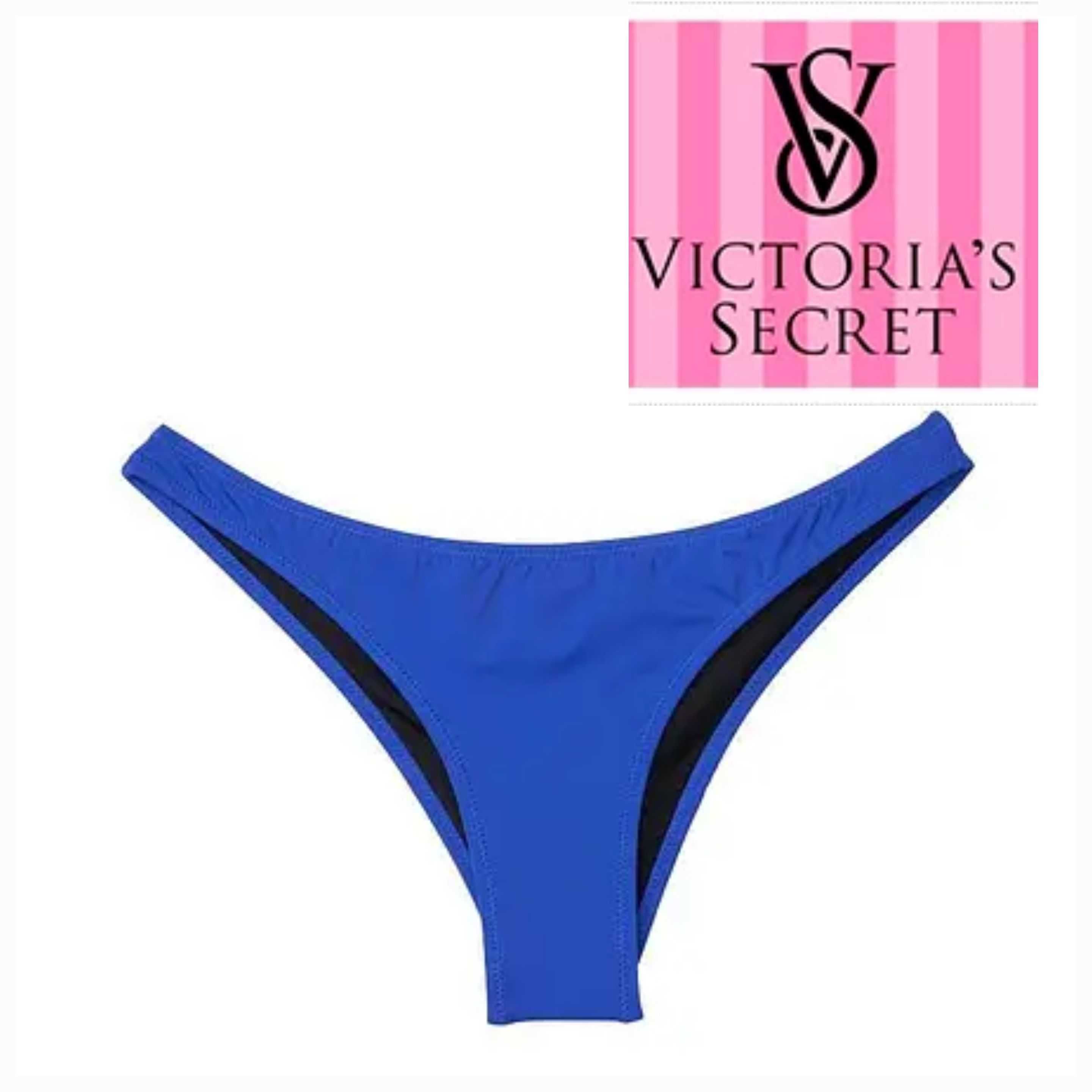 Плавки VS р.L синие,низ купальника Victoria's secret Виктория Сикрет.
