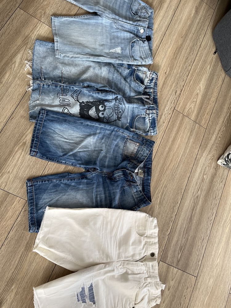 Paka zestaw spodenek jeansowych