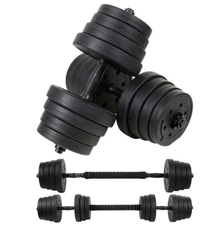 Mega Hantle 30kg Zestaw Sztanga Hantle (Okazja)
