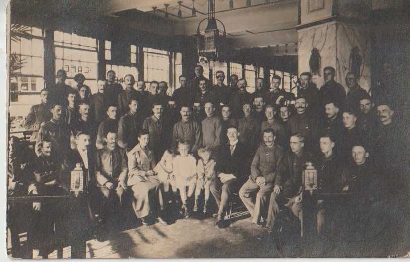 Pocztówka I wojna światowa 1918 żołnierze Feldpost