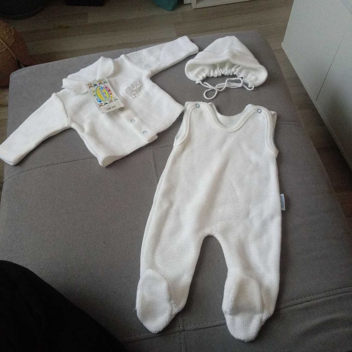 ubranko do chrztu/ komplet niemowlęcy nowy