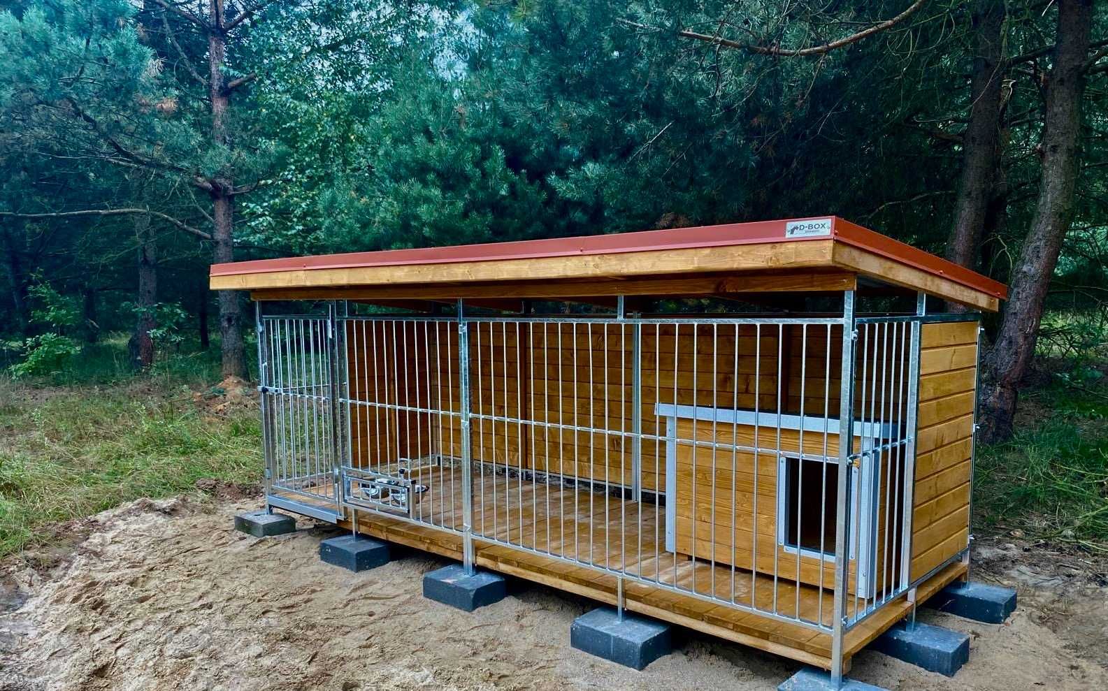 Kojec dla psa pojedynczy 3 x 1,5 m (linia L)