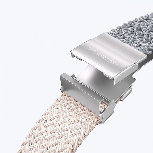 Zestaw 2 pasków AMAZINGTHING Blend Band do Apple Watch 42mm - różowo-s