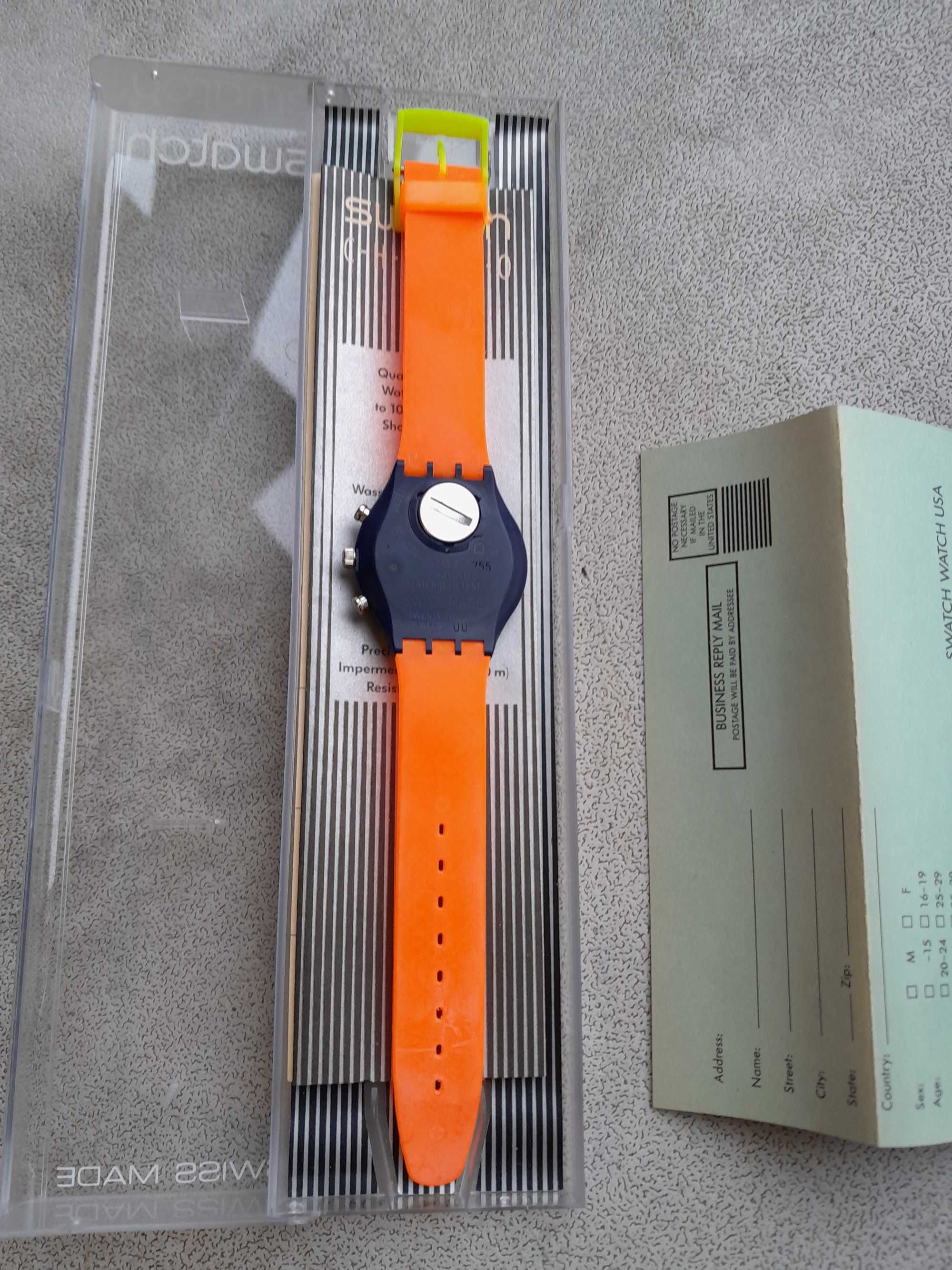 Swatch Chrono SIGNAL FLAG SCN101