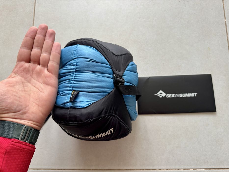 Спальний мішок, Trek TkII (-1/-8°C), Sea to Summit Спальник пуховий