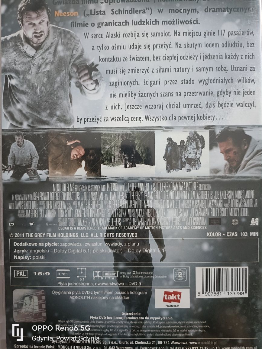 Przetrwanie  Liam Neeson dvd