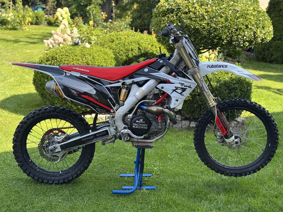 Honda CRF 450  2012  Wtrysk  Ohlins  FMF  zadbany  Homologacja