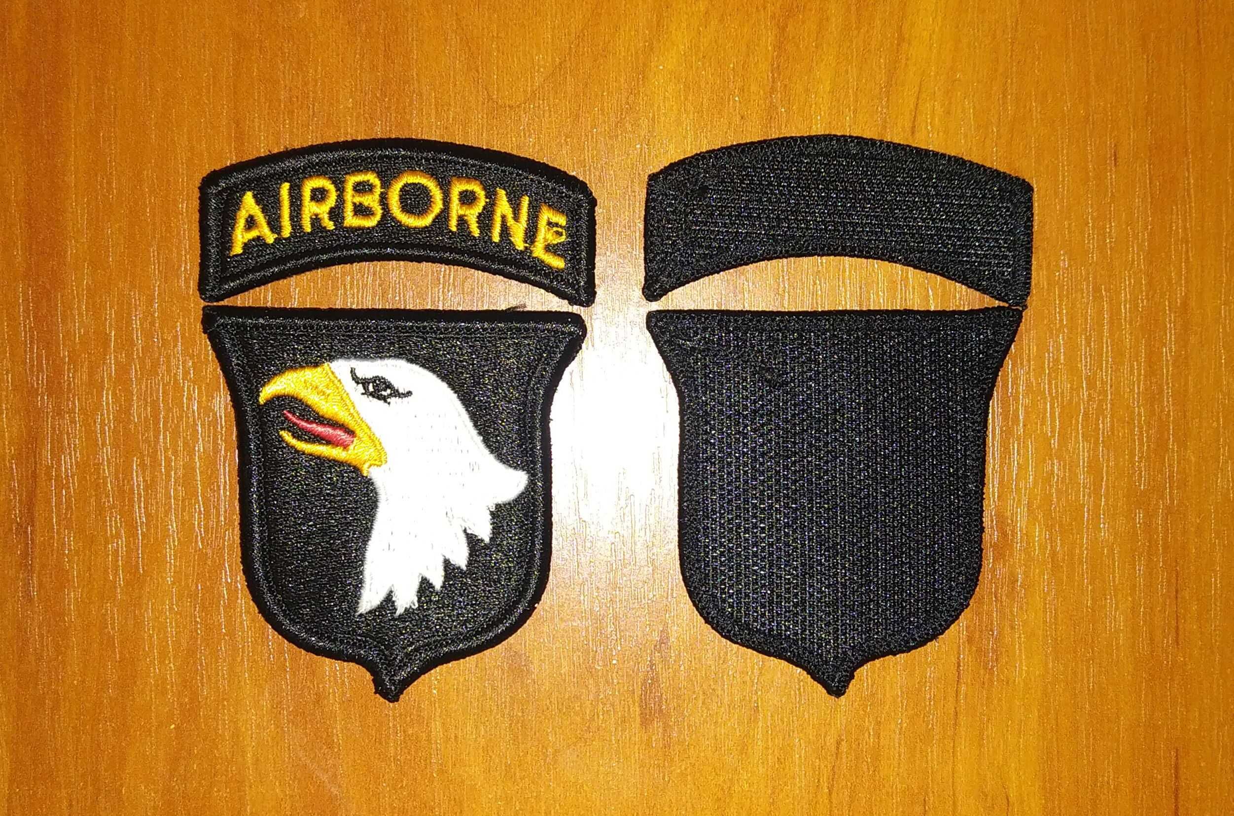 Шеврон US Army - 101st Airborne Division (десантники) - липучка