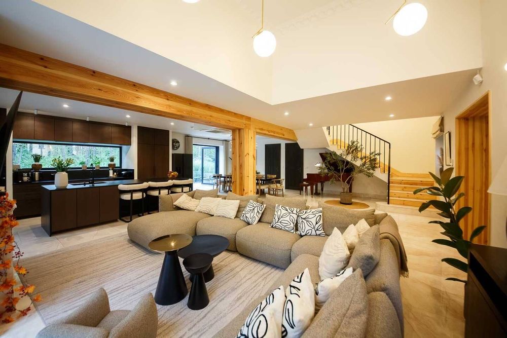 Nowy dom 300m, kominek,jacuzzi, sauna, klimatyzacja, grill, palenisko,