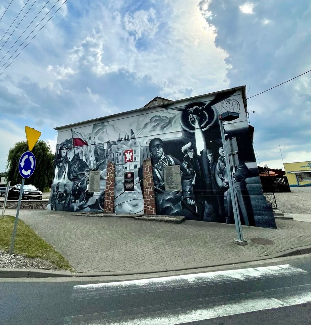 Malowanie artystyczne UV Graffiti Murale Eko