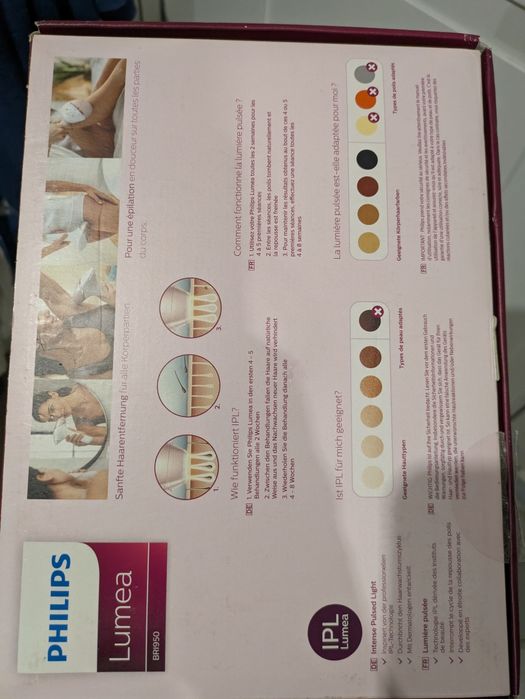 Philips lumea depilator