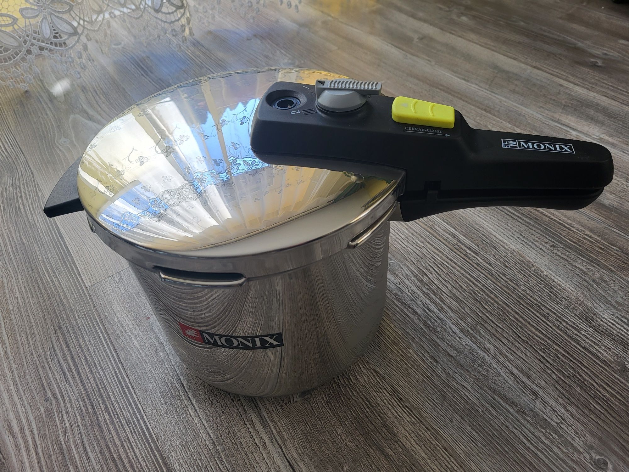 Monix Quick szybkowar 7L stał nierdzewna
