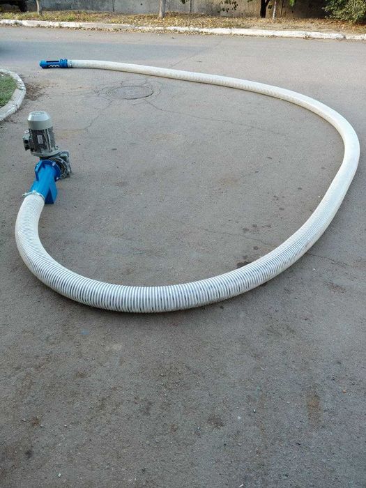 Гнучкий шнек, конвеєр, шнек, спіраль, гибкий шнек, зернопогрузчик,гофр