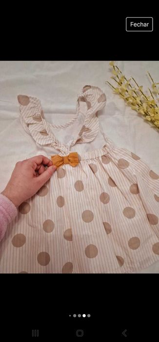 Vestido chicco 18m