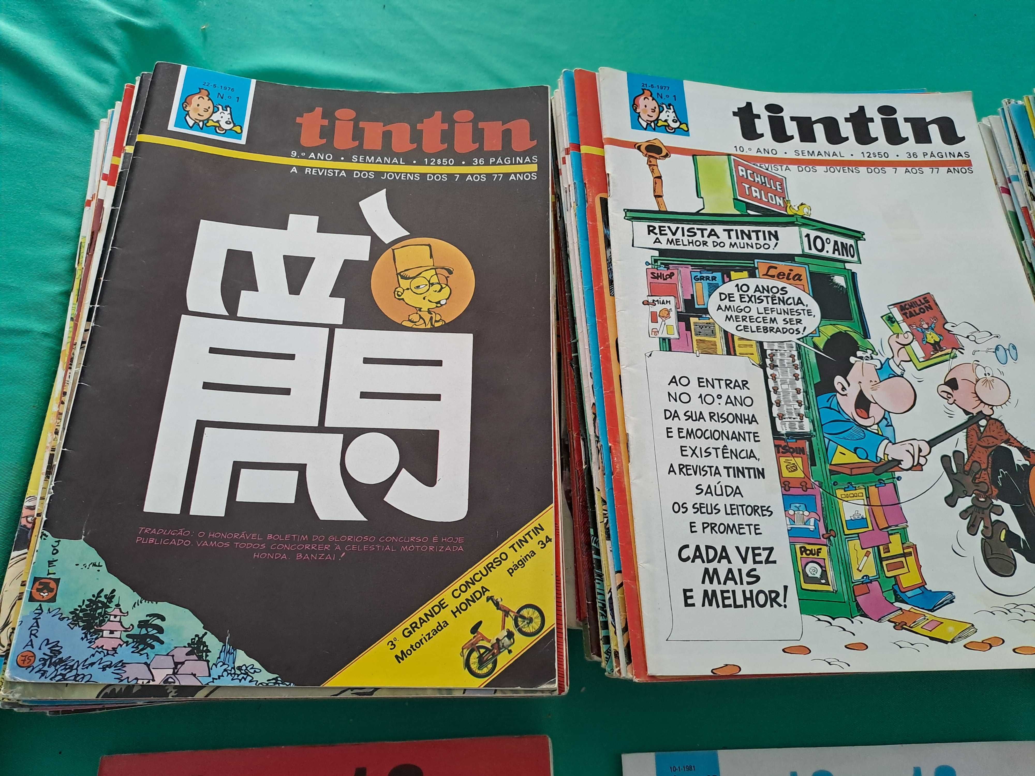 Revistas Tintin antigas!