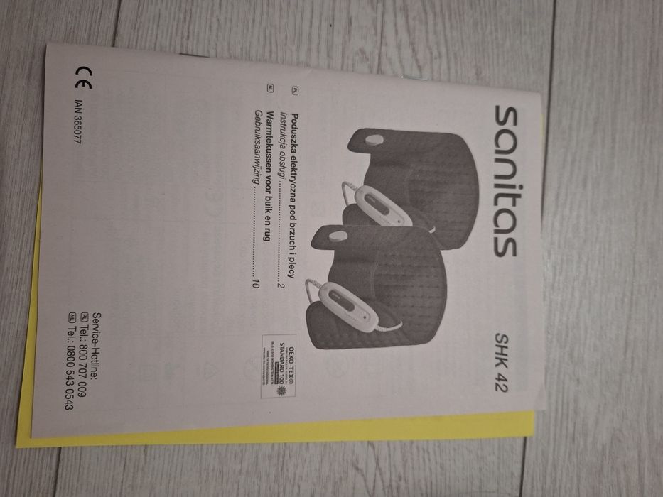 Poduszka elektryczna pod brzuch i plecy