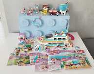 Klocki Lego Friends mix zestawów + pojemnik