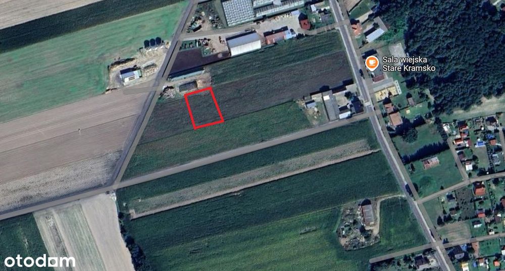 Nowe Kramsko, Babimost - budowlana, blisko jeziora