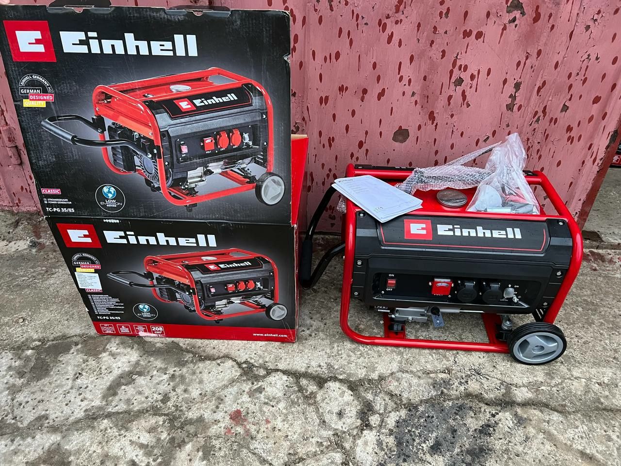 Генератор бензиновий Einhell TC-PG 35/E5 2.6/3.1 кВт