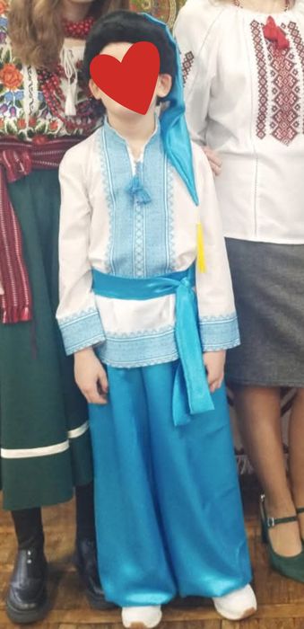 Козацький костюм ,прокат 140