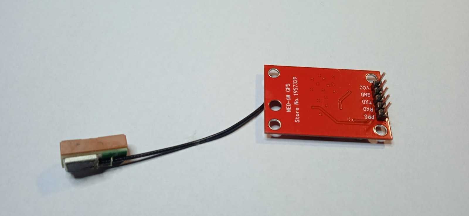 GPS модуль GY-GPS6MV2 на чипе UBLOX NEO-6m с антенной бу