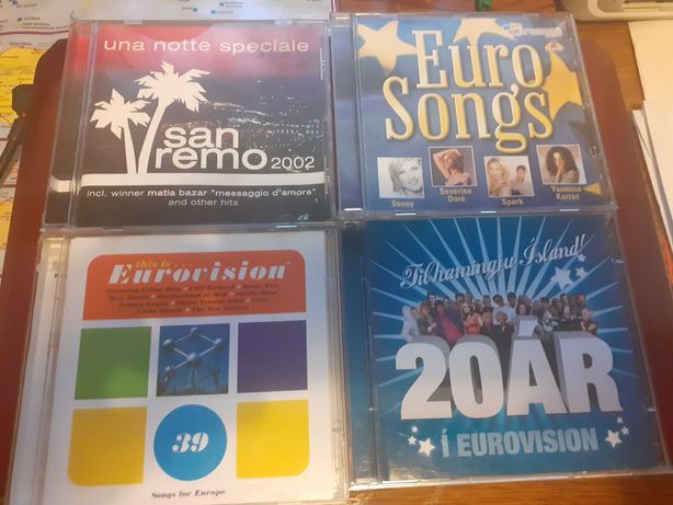 CDs Eurovisão, Eurovision, festival da canção 1 - coletâneas 1