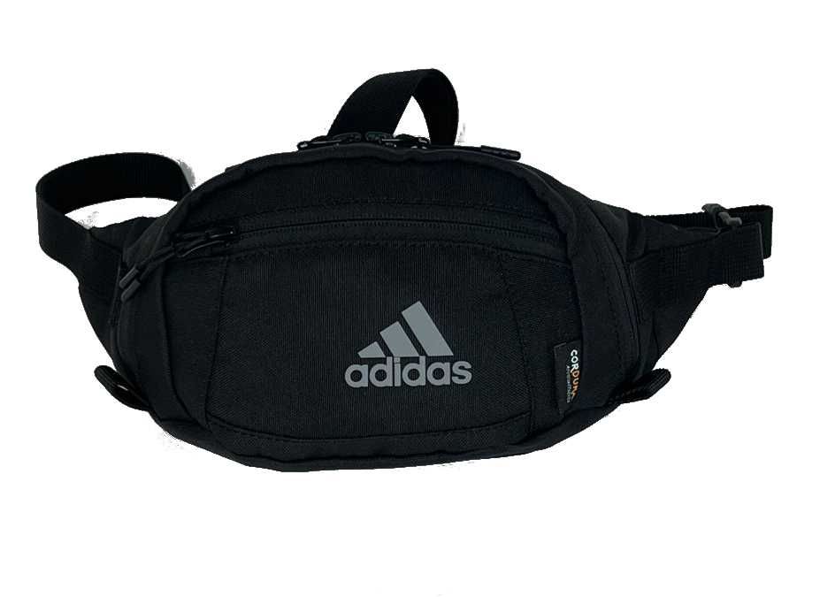 Сумка-бананка Adidas Cordura, чорна 1000D