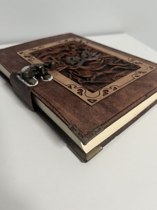 Блокнот / Скетчбук ручної роботи з натуральної шкіри з Туреччини