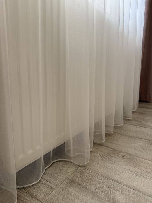 Тюль біла сіточка