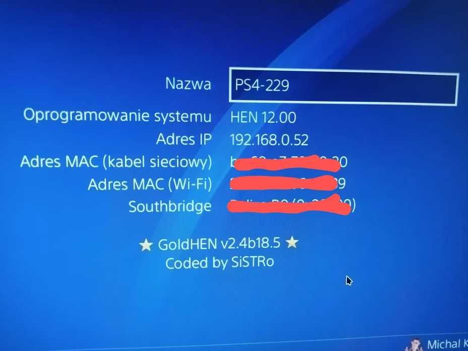 Playstation 4 PS4 soft 9.00-12.02 HEN GoldHen Jailbreak Blu ray BD-JB