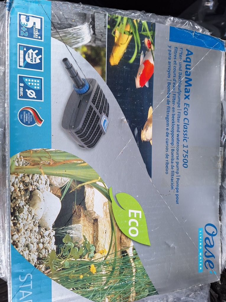 oase eco classic 17500 pompa wody oczko filtr kaskada