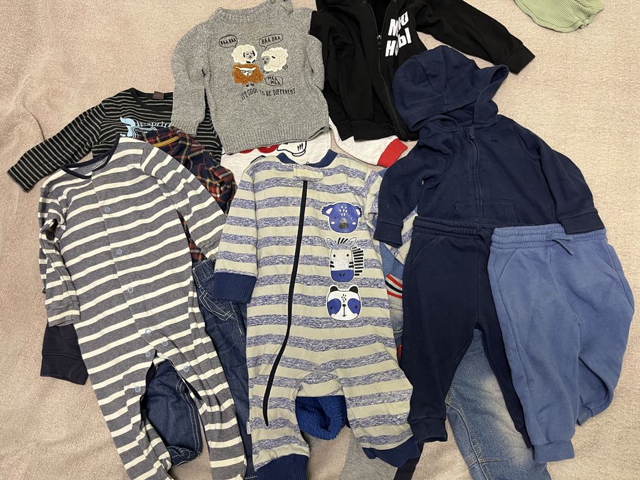 Речі для хлопчика на 8-12 міс. Теплі речі