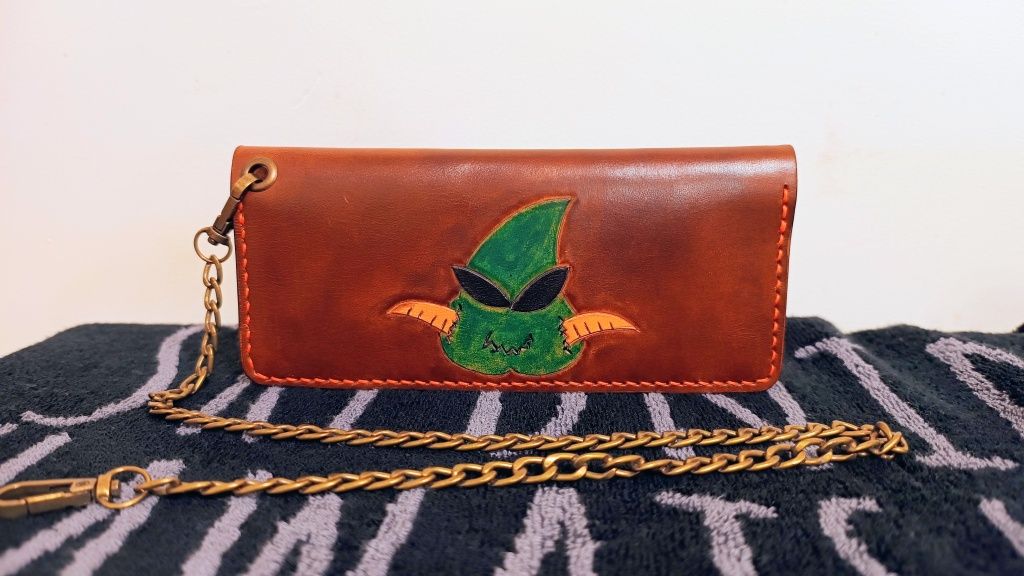 Borubar Skóroszyj - Kapitan Bomba - portfel skórzany / long wallet